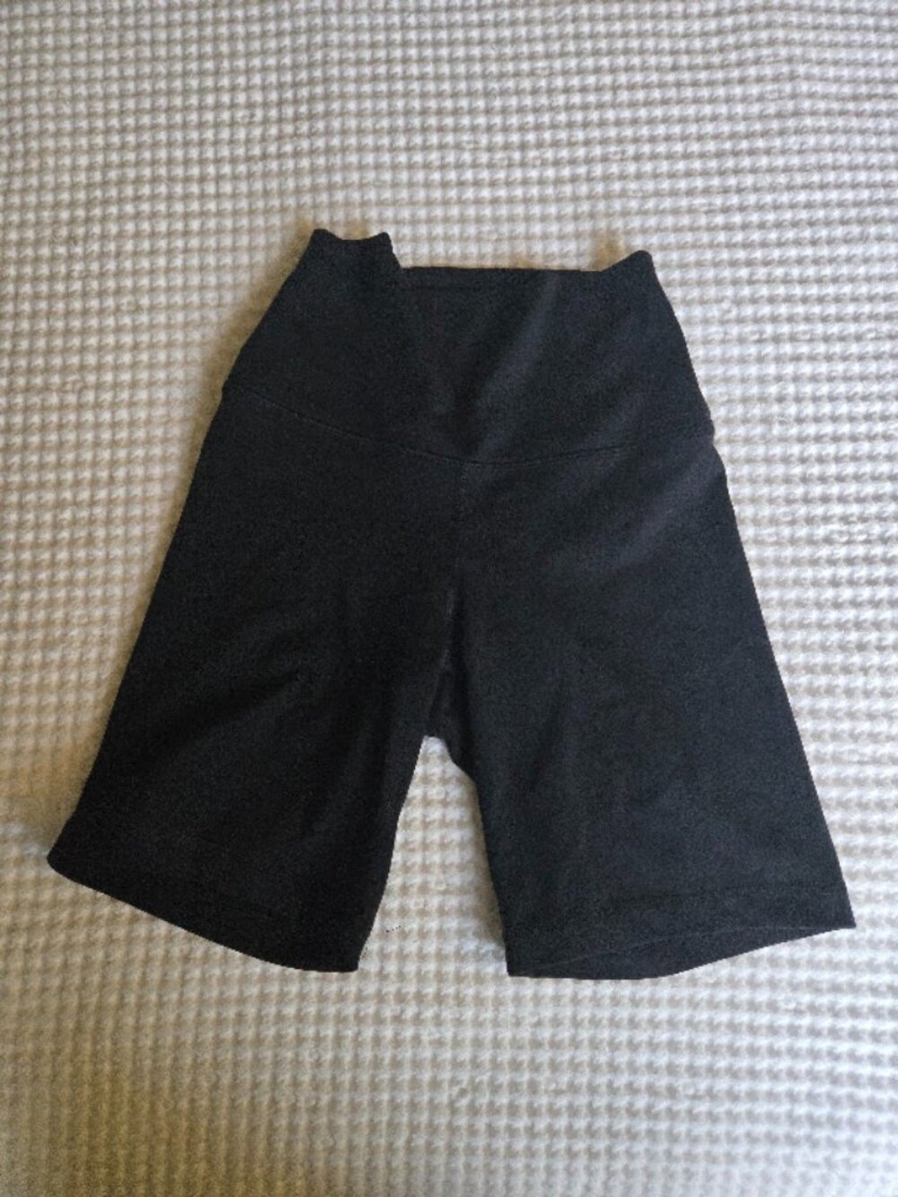 90 Degree by Reflex Women's Black Lux Everyday 7-Inch Bike Shorts XS